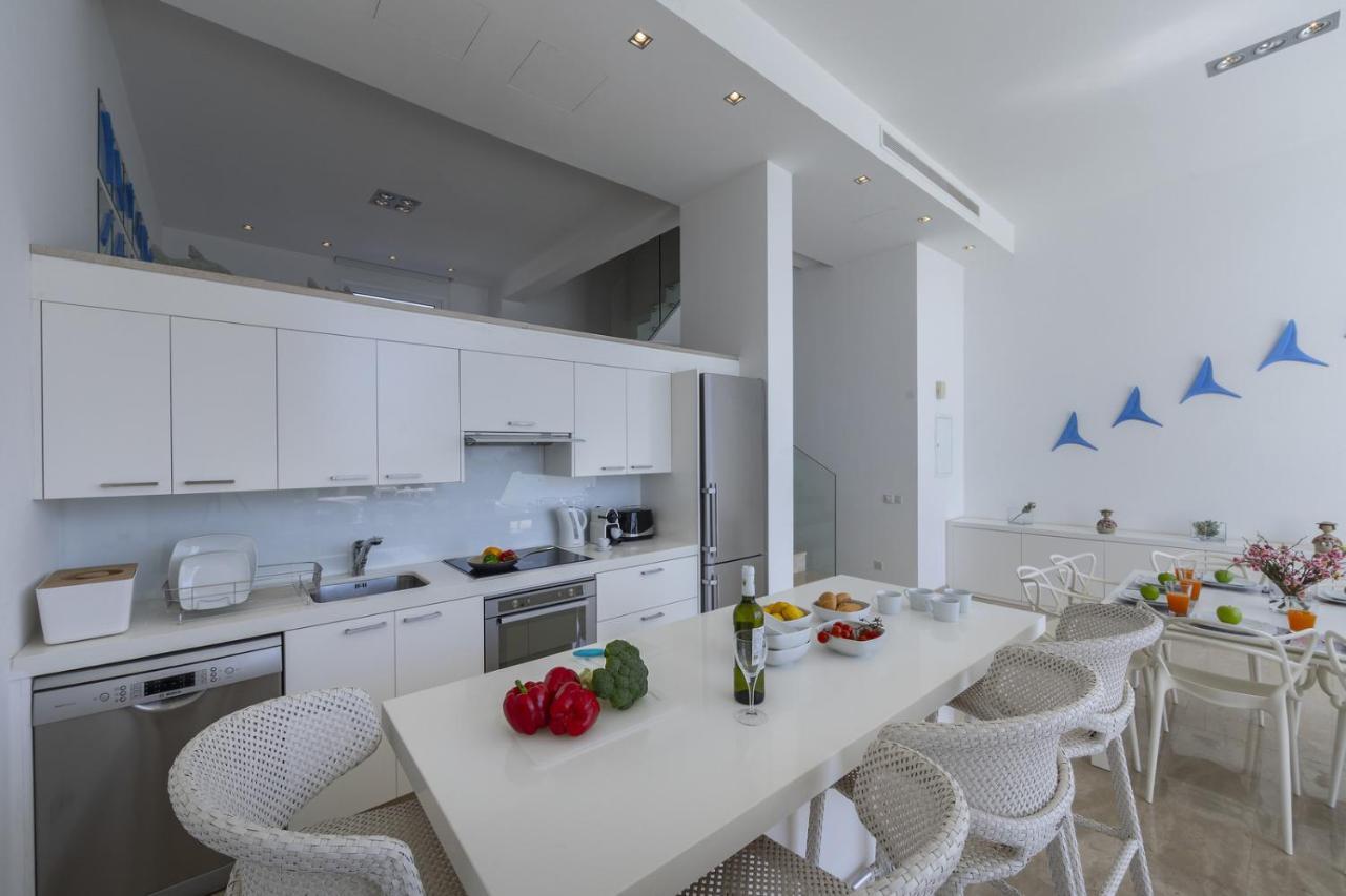 Protaras Villa Kalena Seafront Ngoại thất bức ảnh