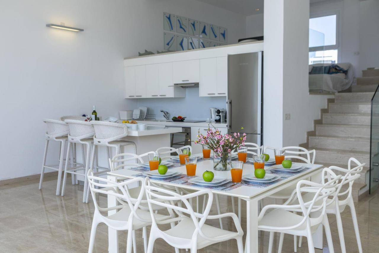 Protaras Villa Kalena Seafront Ngoại thất bức ảnh